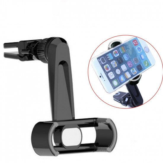 Suport auto pentru telefon BK07 Flippy, Negru-3