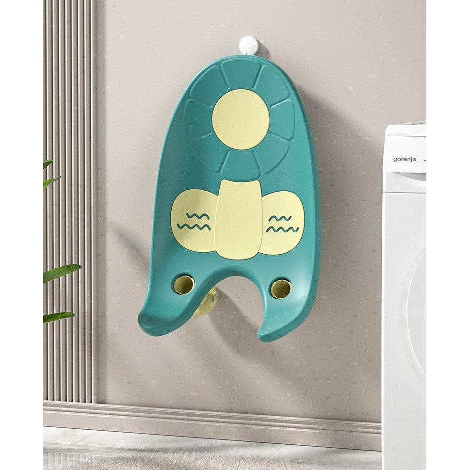 Suport de Baie Bebelusi, Flippy, 0-12 luni, Montare pe Chiuveta/Lavoar/Cada, Ventuze Antiderapante cu Intaltime Reglabila, 50 x 24 x 12.5 cm, Verde-1
