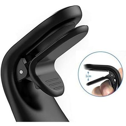 Suport de Telefon, Flippy, pentru Ventilatie, din ABS si Magnet, 3.8 x 3.7 x 6.2 cm, Universala, Albastru-4
