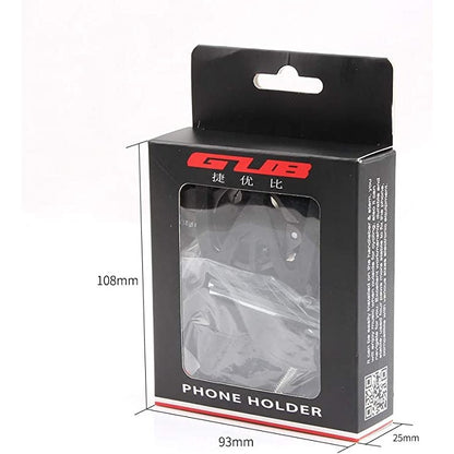 Suport de telefon pentru bicicleta/motocicleta/scuter/trotineta, GUB G-85SL Negru-5