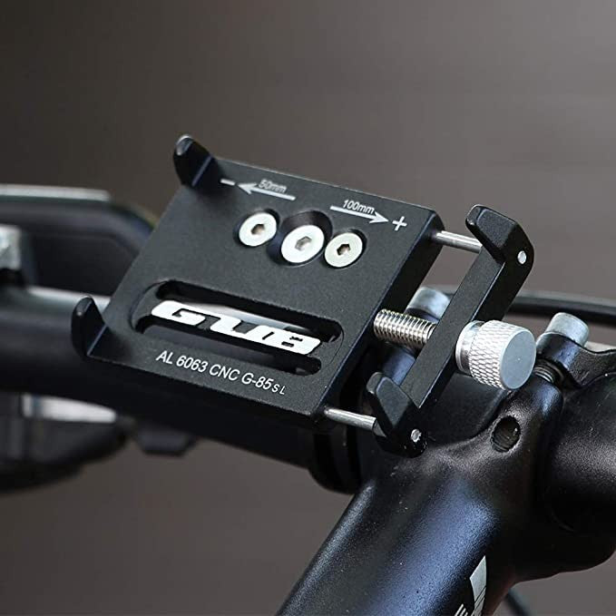 Suport de telefon pentru bicicleta/motocicleta/scuter/trotineta, GUB G-85SL Negru-6