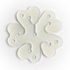 Suport pentru baloane care formeaza o floare, cu un singur strat, pentru 6 baloane, 6x6cm- 2.7g-0