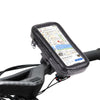 Suport husa telefon mobil Flippy pentru bicicleta si motocicleta, rezistent apa si socuri, touchscreen, 360 rotativ, negru, marime L ≤ 5.5 inch-0