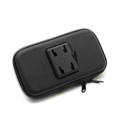 Suport husa telefon mobil Flippy pentru bicicleta si motocicleta, rezistent apa si socuri, touchscreen, 360 rotativ, negru, 4.8 - 5.4 inch-4