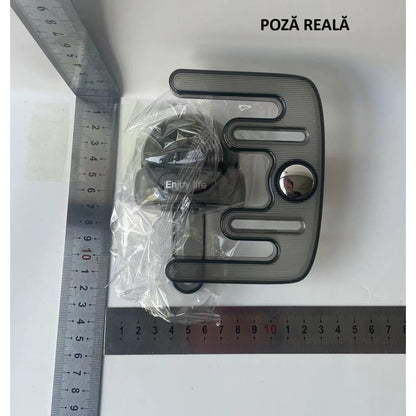 Suport pentru Incaltamintea de Casa, Flippy, fara Perforare, Montare pe Perete, Prindere Adeziva, 11.6x11x4.8cm, Gri Transparent-9