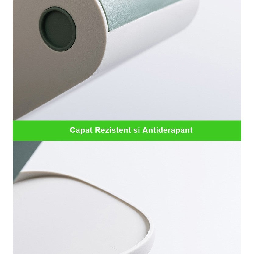 Suport pentru Pantofi, Flippy, cu Două Straturi, Organizator, Antiderapant și Durabil, Inălțime Reglabilă, 25.5x11x7.5 cm, Verde, 150 g-3