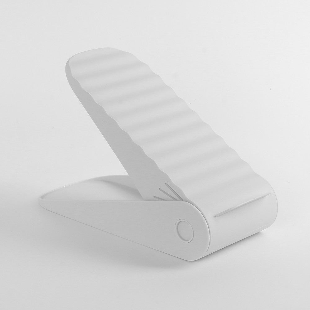 Suport pentru Pantofi, Flippy, cu Două Straturi, Organizator, Antiderapant și Durabil, Inălțime Reglabilă, 25.5x11x7.5 cm, Alb, 150 g-5