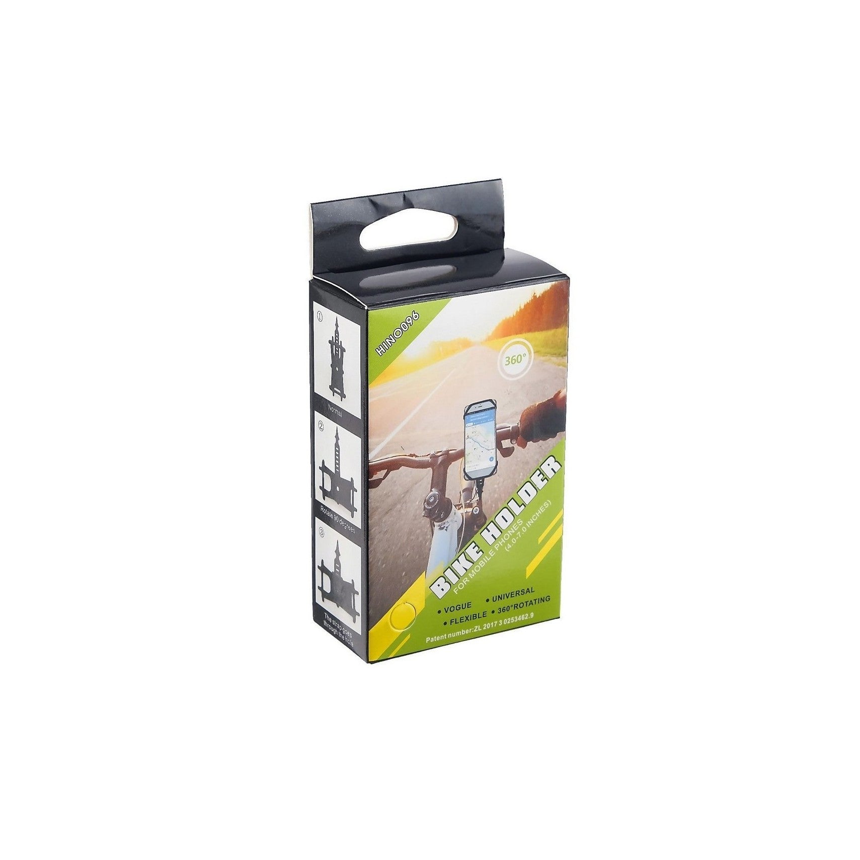 Suport Telefon pentru Bicicleta, Motocicleta, Trotineta,  din Silicon 4-7 inch, Negru-4