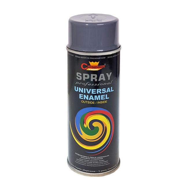 Spray Vopsea 400ml Gri Inchis RAL7024 Champion Color-0