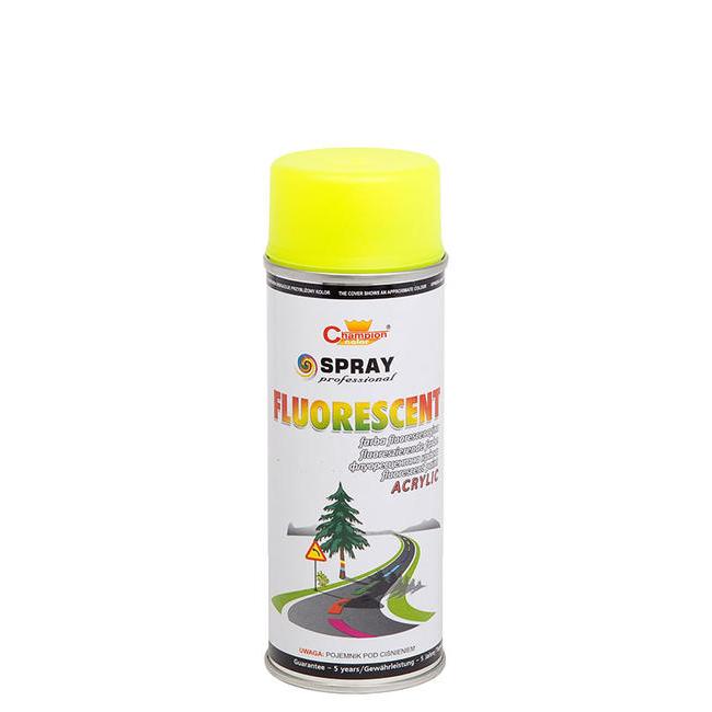 Spray Vopsea Fluorescent 400ml Galben Champion Color-0