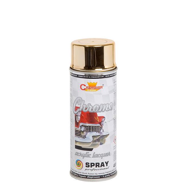 Spray Vopsea Crom Gold 400ml Champion Color-0