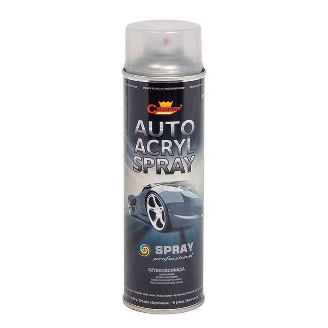 Spray Vopsea 500ml Acrilic Profes. Lac Transparent Champion Color-0