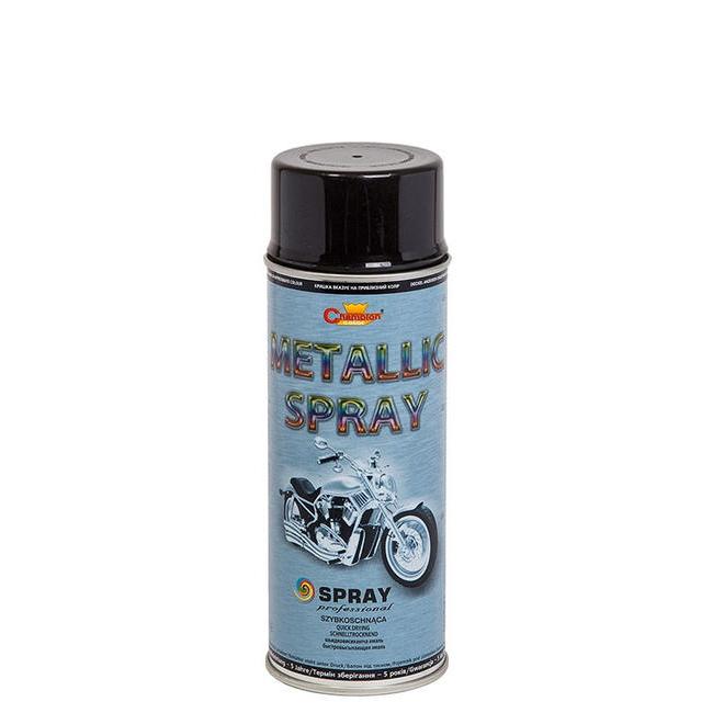 Spray Vopsea 400ml Metalizat Acrilic Negru Champion Color-0