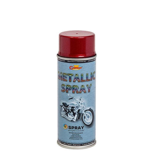 Spray Vopsea 400ml Metalizat Acrilic Rosu Champion Color-0