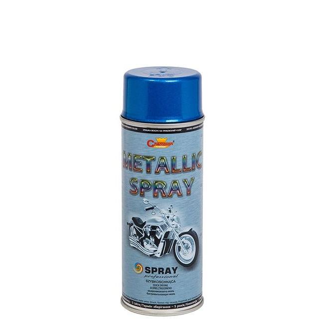 Spray Vopsea 400ml Metalizat Acrilic  Albastru Champion Color-0