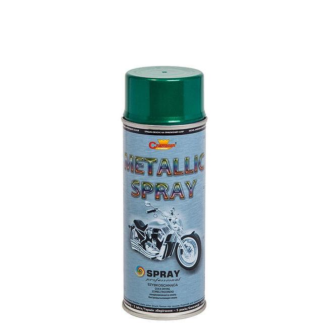 Spray Vopsea 400ml Metalizat Acrilic Verde Champion Color-0