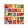 Tabla Montessori, Flippy, din Lemn, Educatie Timpurie Alfabet, 26 Litere Lemn, +18 Luni, 20 x 20 cm, Vopsea pe Baza de Apa, Multicolor-0