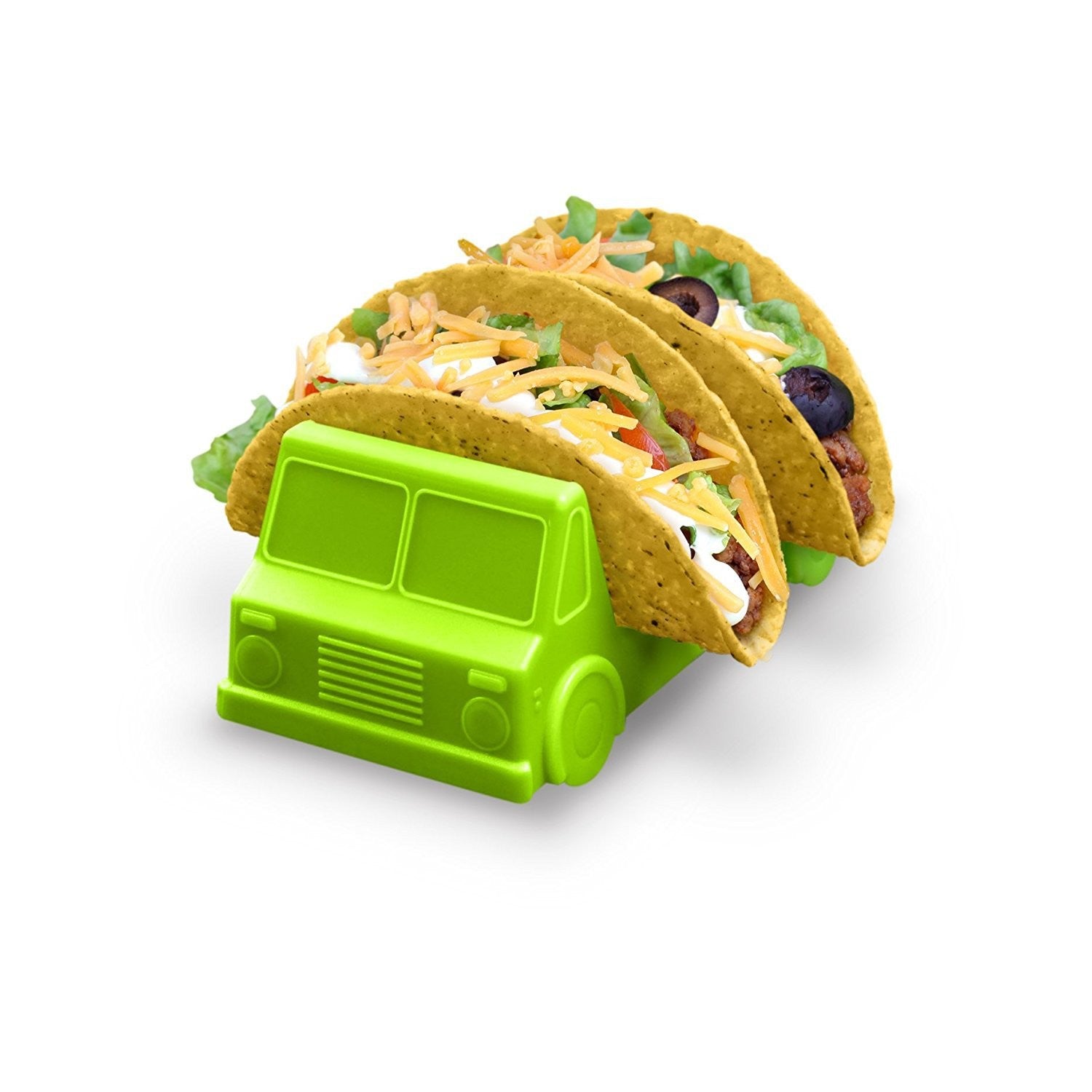 Suport pentru Taco, Flippy, Model Autobuz, Verde-0