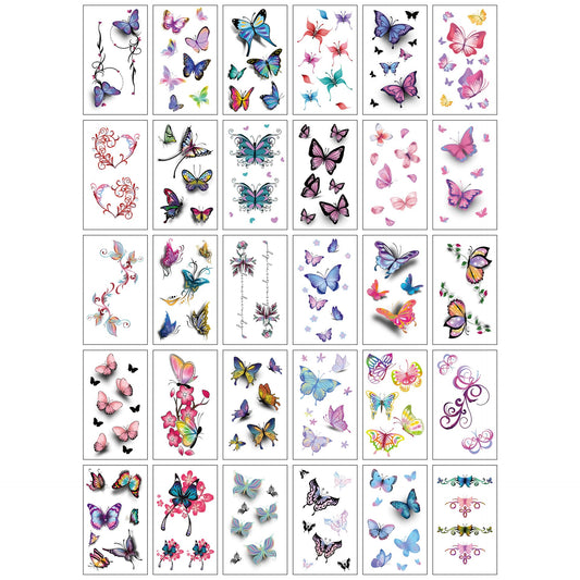 Set 30 tatuaje cu apa diverse modele-0