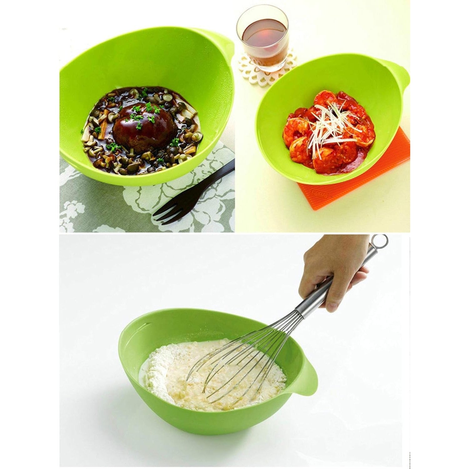 Tava de Copt pentru Cuptor, Flippy, pentru Paine, Peste, Legume, din Silicon, Pliabila, Multifunctionala, Forma pentru Preparare si Gatiere, 24.5x9 cm, Verde-2