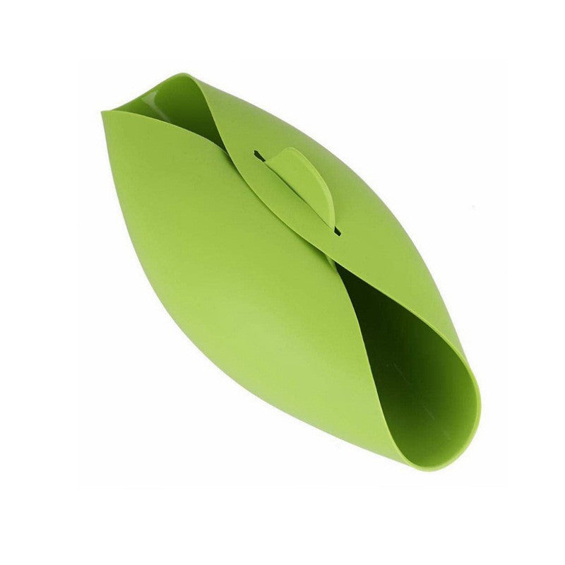 Tava de Copt pentru Cuptor, Flippy, pentru Paine, Peste, Legume, din Silicon, Pliabila, Multifunctionala, Forma pentru Preparare si Gatiere, 24.5x9 cm, Verde-0