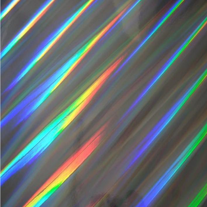 Folie HOLOGRAFICA pentru colantare elemente auto, 200g/mp, printabila Pigment, Laser, Solvent, UV (3m x 60cm)-1