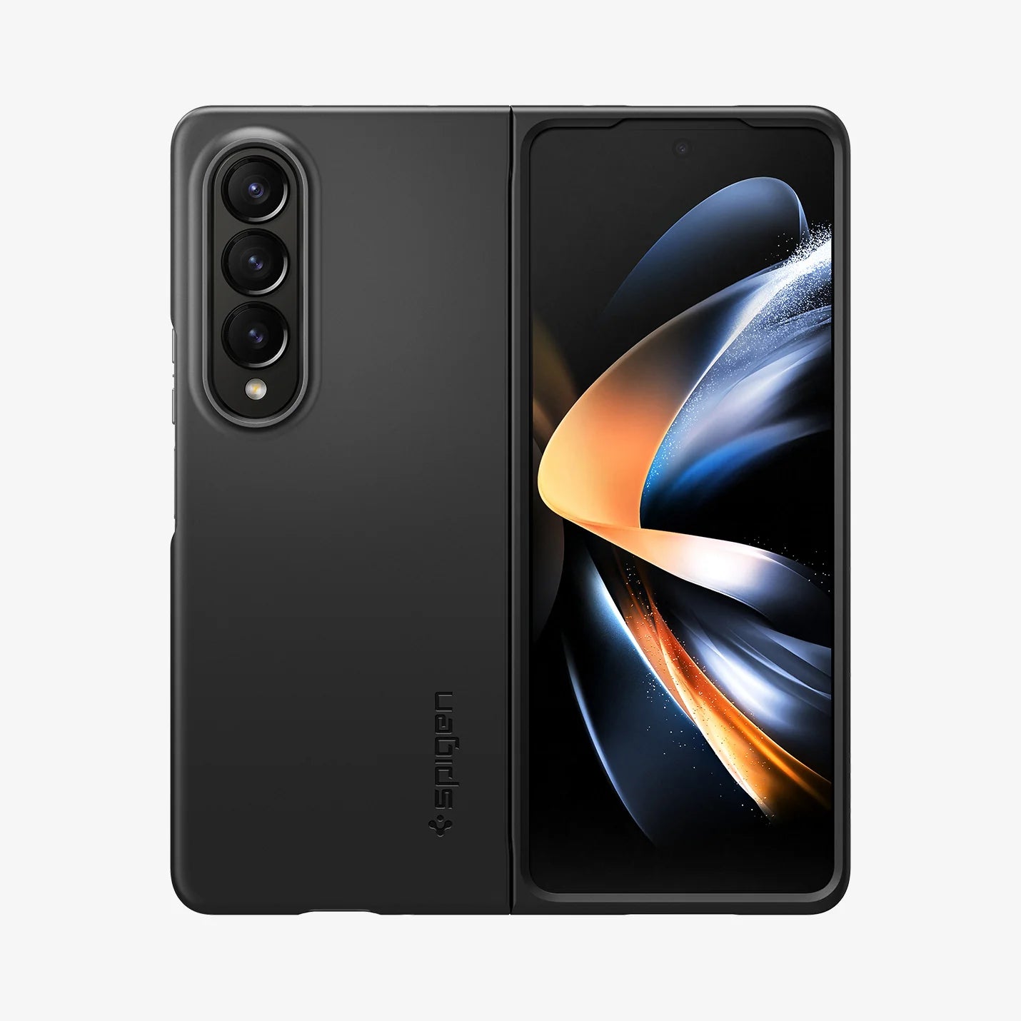 Husă Spigen Air Skin pentru Samsung Galaxy Z Fold 4 – Negru
