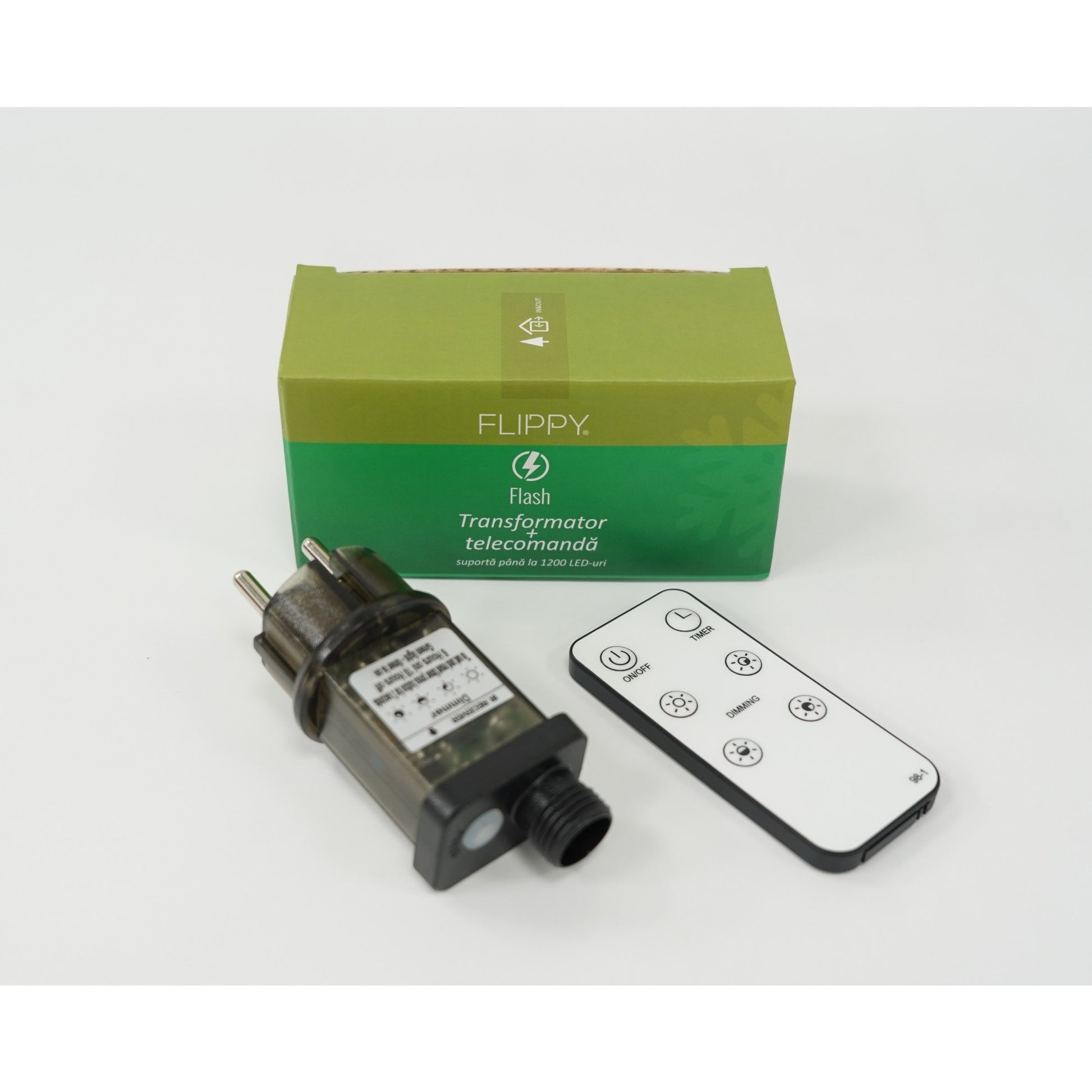 Transformator cu telecomanda, Flippy, Flash, 31 v, negru-0