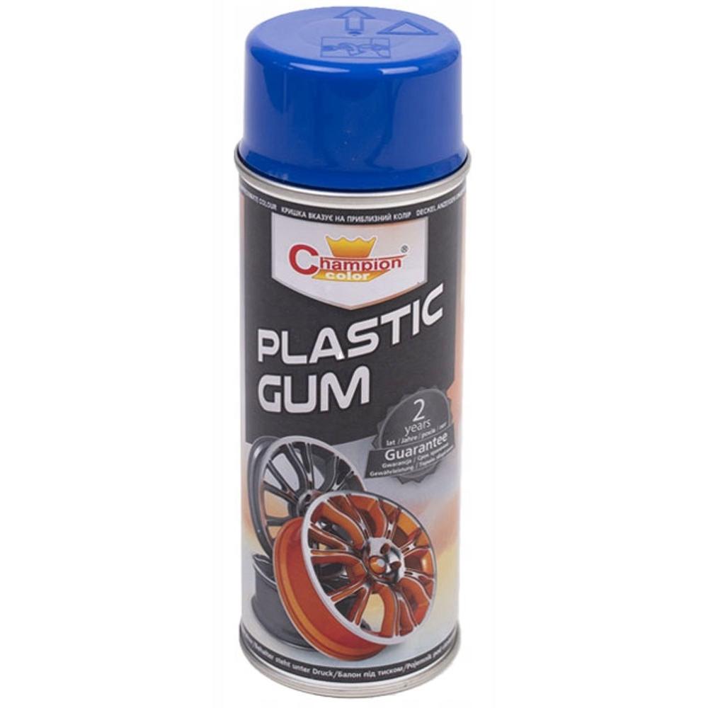 Spray Vopsea Cauciucata pentru Jante, culoare Albastra, 400ml, Champion Color-1