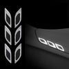 Set 2 stickere reflectorizante DIAMOND cu insertie Carbon 5D