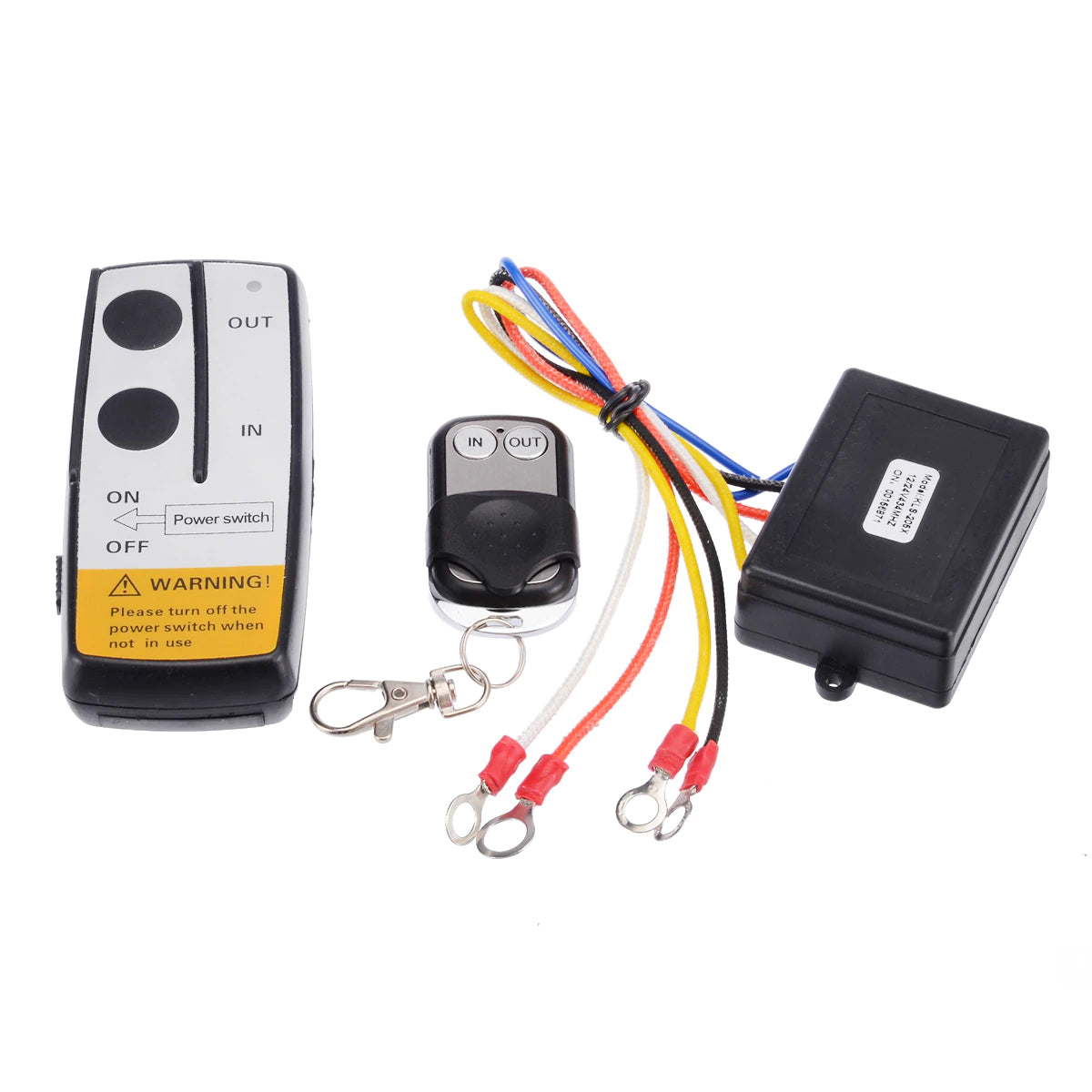 Modul cu 2 telecomenzi Wireless pentru actionare Troliu, destinatie Off-Road, ATV, SSV, QUAD (AVX-T290519-8)-2