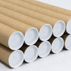 Tub din carton pentru protectie la transport folii si printuri, lungime 130 cm, diametru Ø76mm, grosime perete 4mm-0