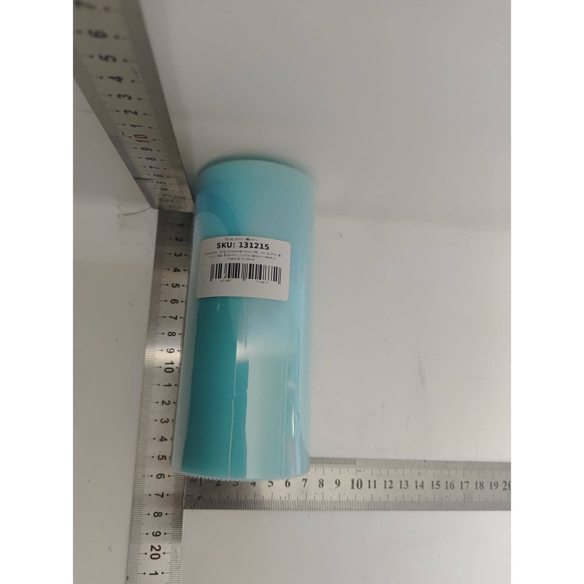 Tul decorativ Albastru-1