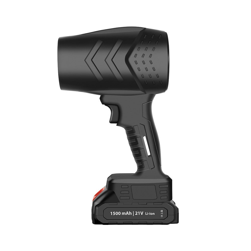 Suflanta de Aer Multifunctionala Portabila, Flippy, Incarcare Auto, pentru Gratar, Masina, Indepartare Frunze si Praf, 1500 mAh, Viteta de Rotatie 25000 RPM, 2 Baterii de Li si Incarcator, Negru-0