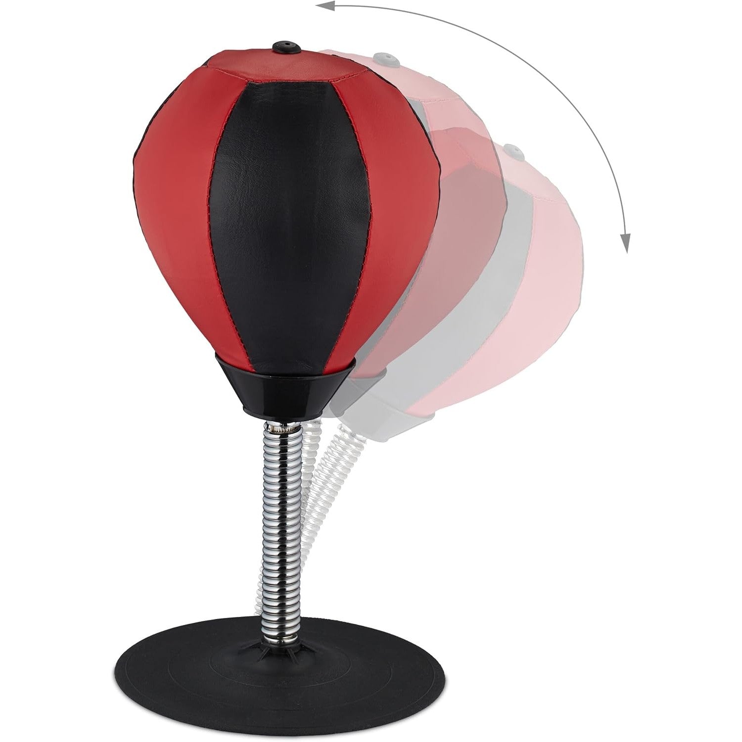 Jucarie Interactiva, Flippy, Model Sfera de Box cu Suport de Masa, Manusi Incluse, Inaltime Reglabila, +3 Ani, 10.5 x 20 x 23.5 cm, Rosu/ Negru-3