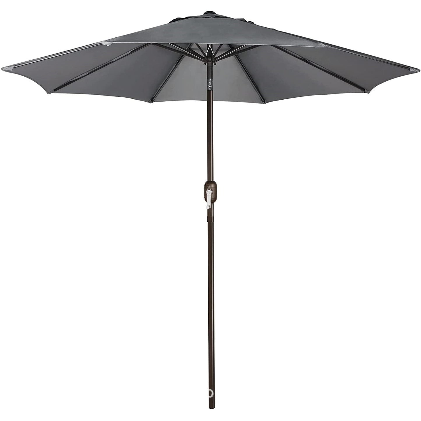 Umbrela Terasa/Gradina Flippy , Inaltime 2,5 m, Diametru 2.30 m, Manivela/Inclinare, Gri-0