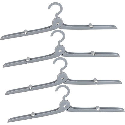 Umeras Pliabil de Calatorie, Flippy, Mini Cuier Portabil pentru Haine, Suport de Uscare, 14x7x1.4cm, Gri-3