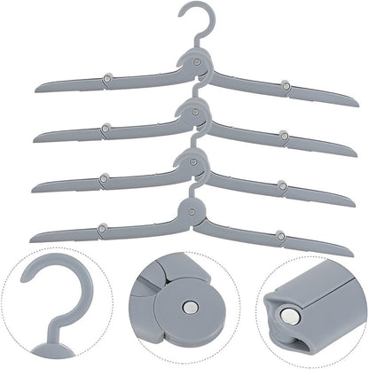Umeras Pliabil de Calatorie, Flippy, Mini Cuier Portabil pentru Haine, Suport de Uscare, 14x7x1.4cm, Gri-6