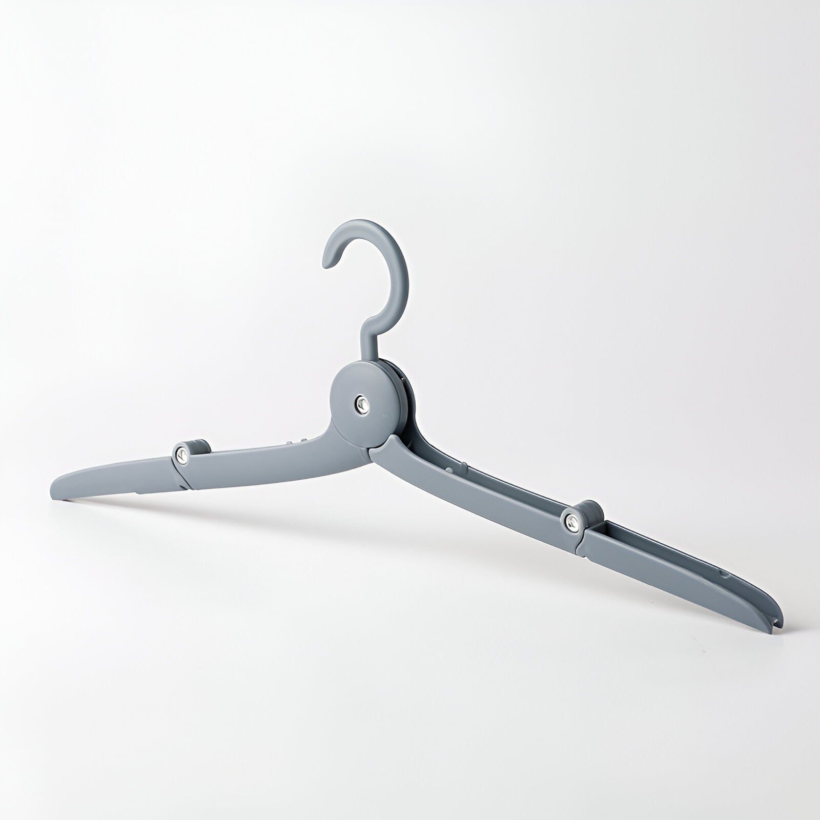 Umeras Pliabil de Calatorie, Flippy, Mini Cuier Portabil pentru Haine, Suport de Uscare, 14x7x1.4cm, Gri-7