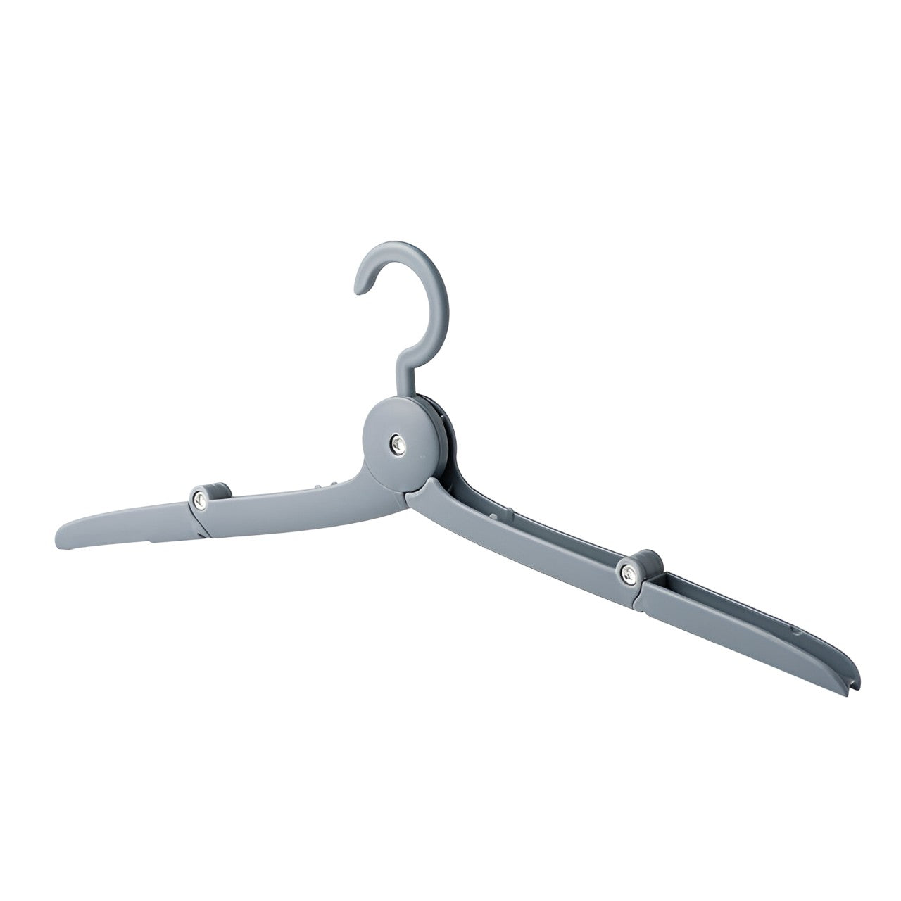 Umeras Pliabil de Calatorie, Flippy, Mini Cuier Portabil pentru Haine, Suport de Uscare, 14x7x1.4cm, Gri-0