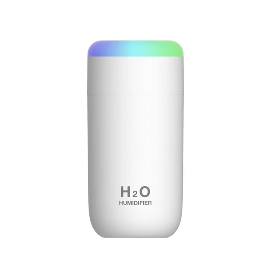 Umidificator, H2O, cu difuzor de aroma, Culori random-0