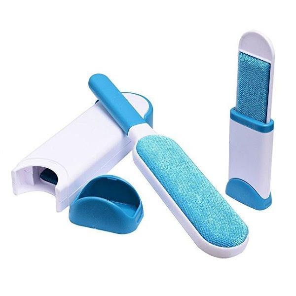 Set Pet Cleaner – Fur Wizard + Perie 3 în 1 cu Aburi pentru Animale de Companie