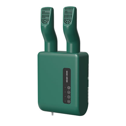 Uscator de Pantofi, Flippy, Functie de Uscare, Dezinfectie, Dezodorizare, Montaj pe Perete fara Perforare, din PVC, Silentios, Timer, Verde-2