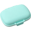 Organizator medicamente, Plastic, 8 compartimente, 0.1 L, Albastru, Flippy, 11 x 7 cm-0