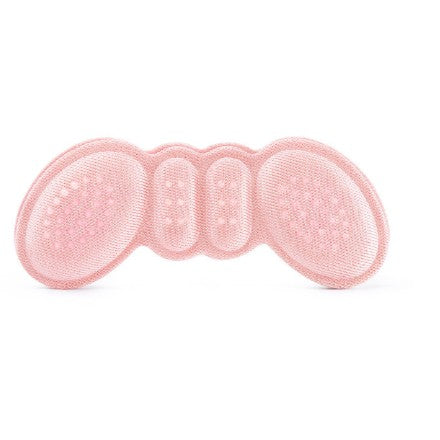 Set 2 Branturi cu Pernute pentru Calcai, Flippy, Suport Interior pentru Incaltaminte, Marime Universala, Aderent pe Piele, Roz-0