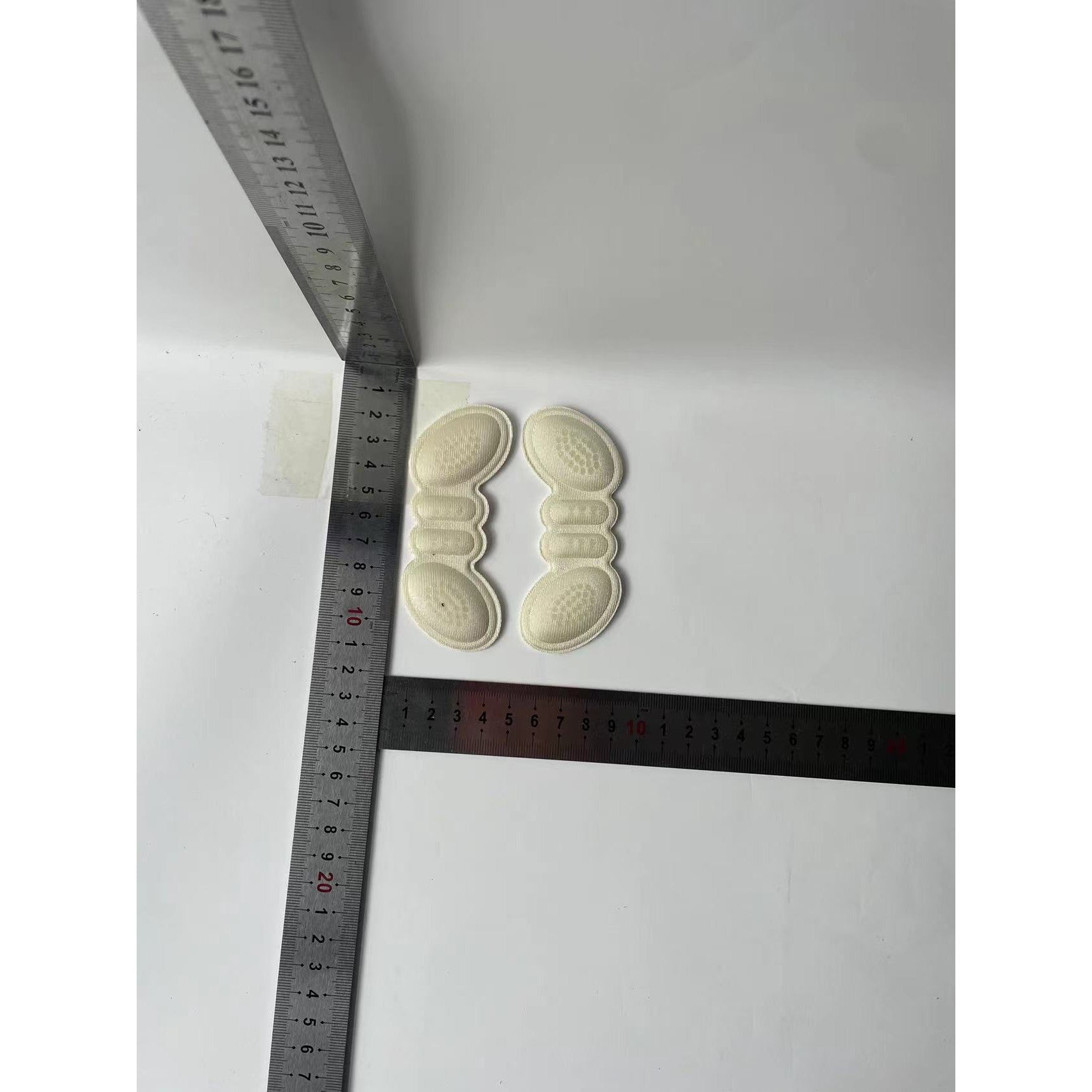 Set 2 Branturi cu Pernute pentru Calcai, Flippy, Suport Interior pentru Incaltaminte, Marime Universala, Aderent pe Piele, Crem-5