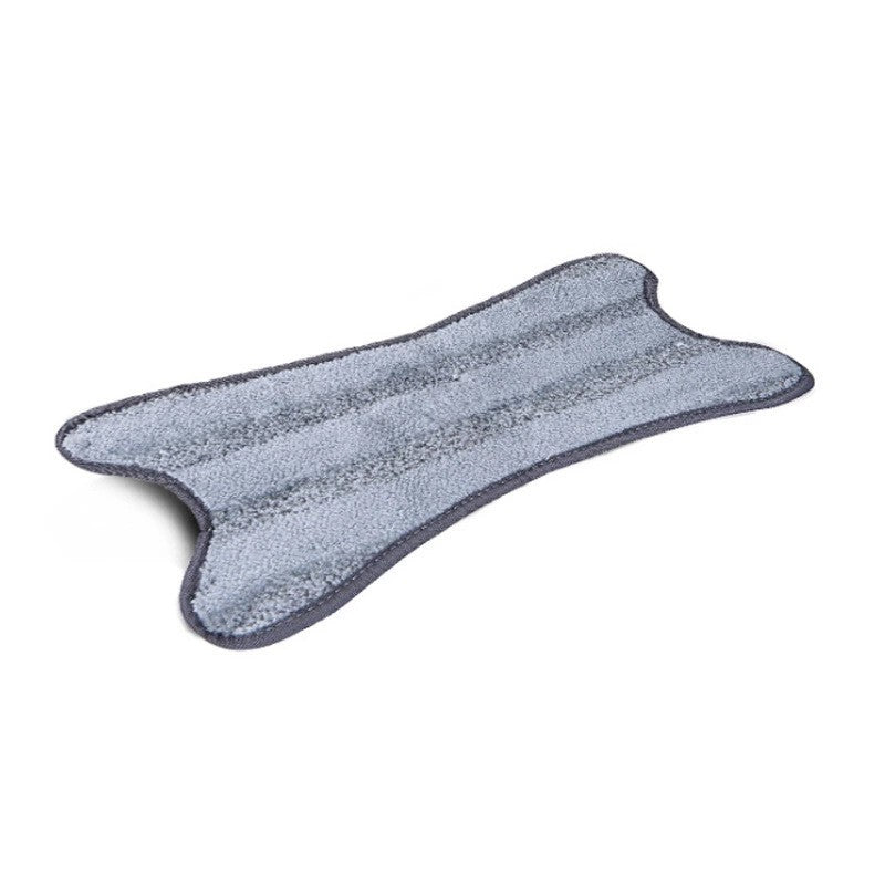 Rezerva Mop Plat, Flippy, din Fibre Superfine, Lavabila, 15 x 38 cm, Argintiu-0