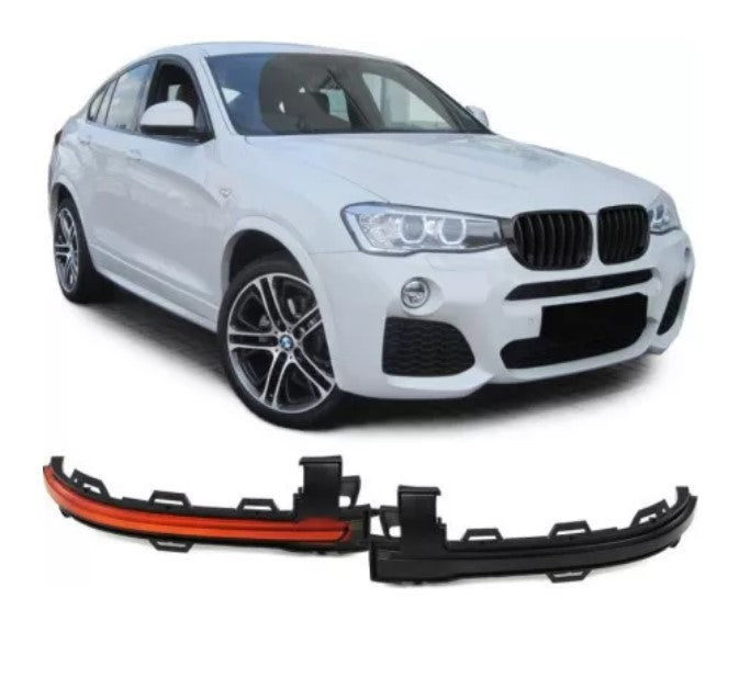 Set 2 lampi LED Semnalizare Oglinda Dinamica compatibila cu BMW X3 F25/X4 F26/X5 F15/X6 F16