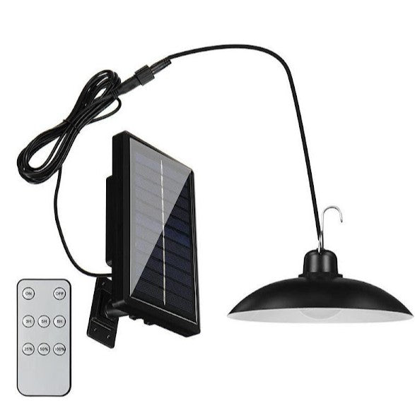 Lampa solara suspendata cu panou solar LED, 90 Lm/W