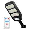 Lampa Solara Stradala 189 LED-uri Teno860, senzor de miscare, 3 moduri de iluminare, protectie IP65, Waterproof, exterior, negru